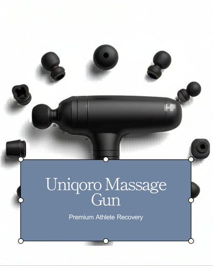 Uniqoro Massage Gun 8 Heads Design 4