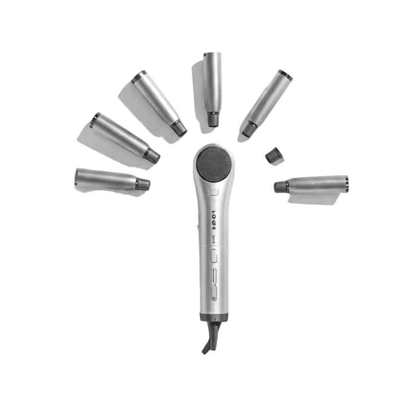 6-in-1 Hot Air Styler – Blow Dryer Brush Curler Combo