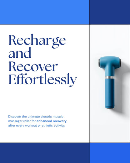 Electric Muscle Massager – Rechargeable Vibration Recovery