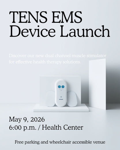TENS EMS Muscle Stimulator – Dual Channel Pain Relief Device