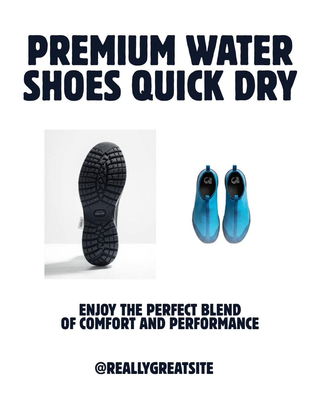 Uniqoro Water Shoes Quick Dry Aqua Barefoot Beach Swim Socks