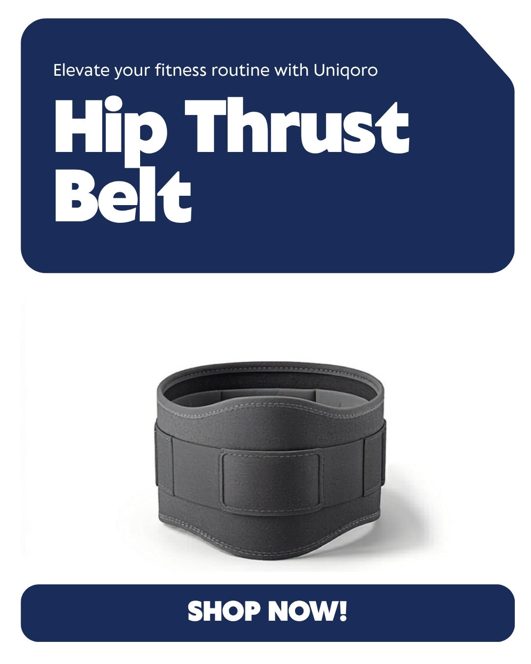 Uniqoro Hip Thrust Belt Design 4