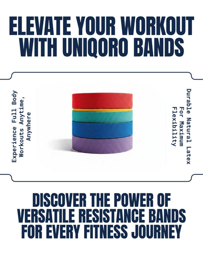 Uniqoro Resistance Bands Set Design 4