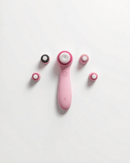 Waterproof Facial Cleansing Brush – 5 Heads Spin Pore Scrubber