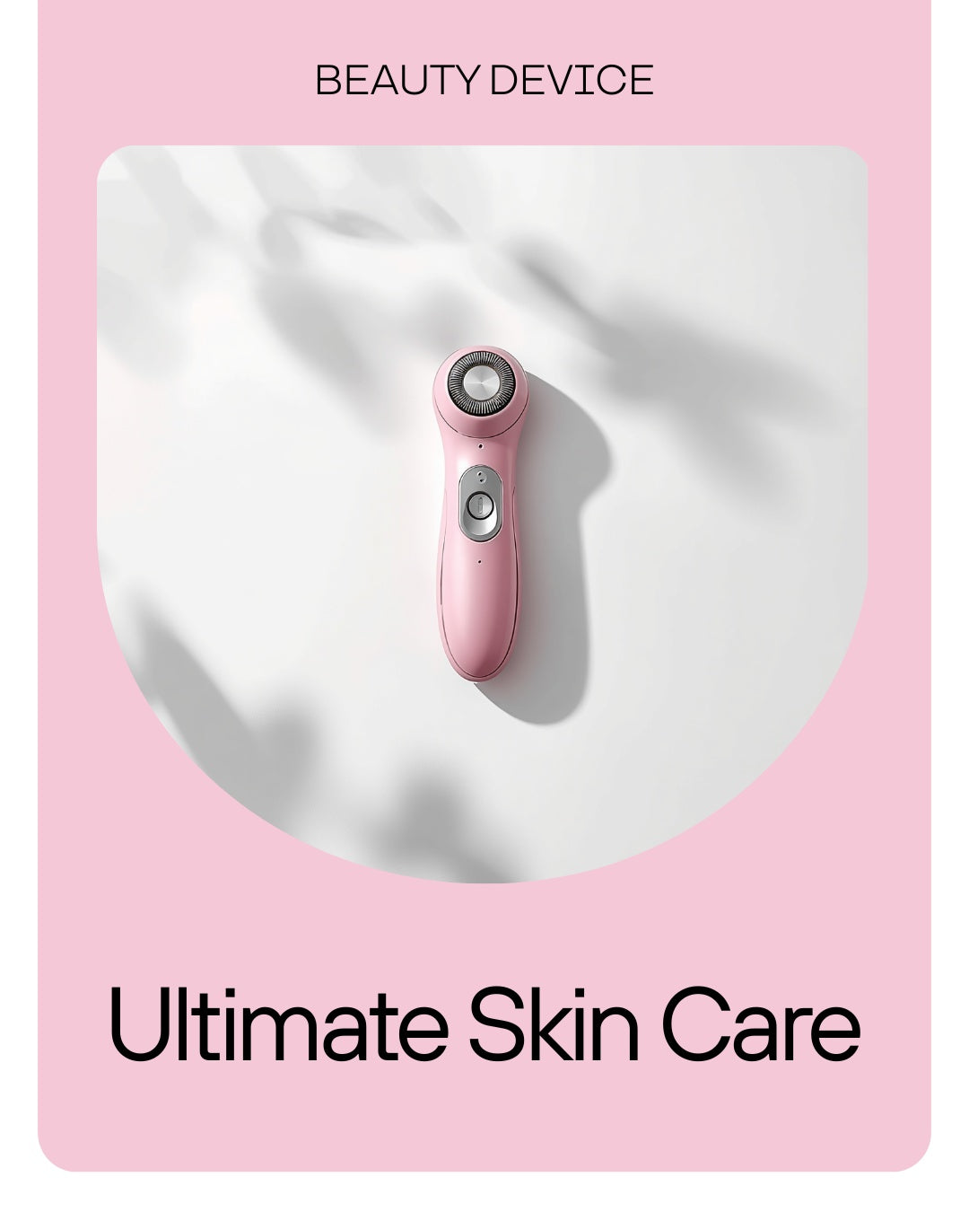 Electric Facial Massager 3-in-1 – Thermal Vibration Face Lift