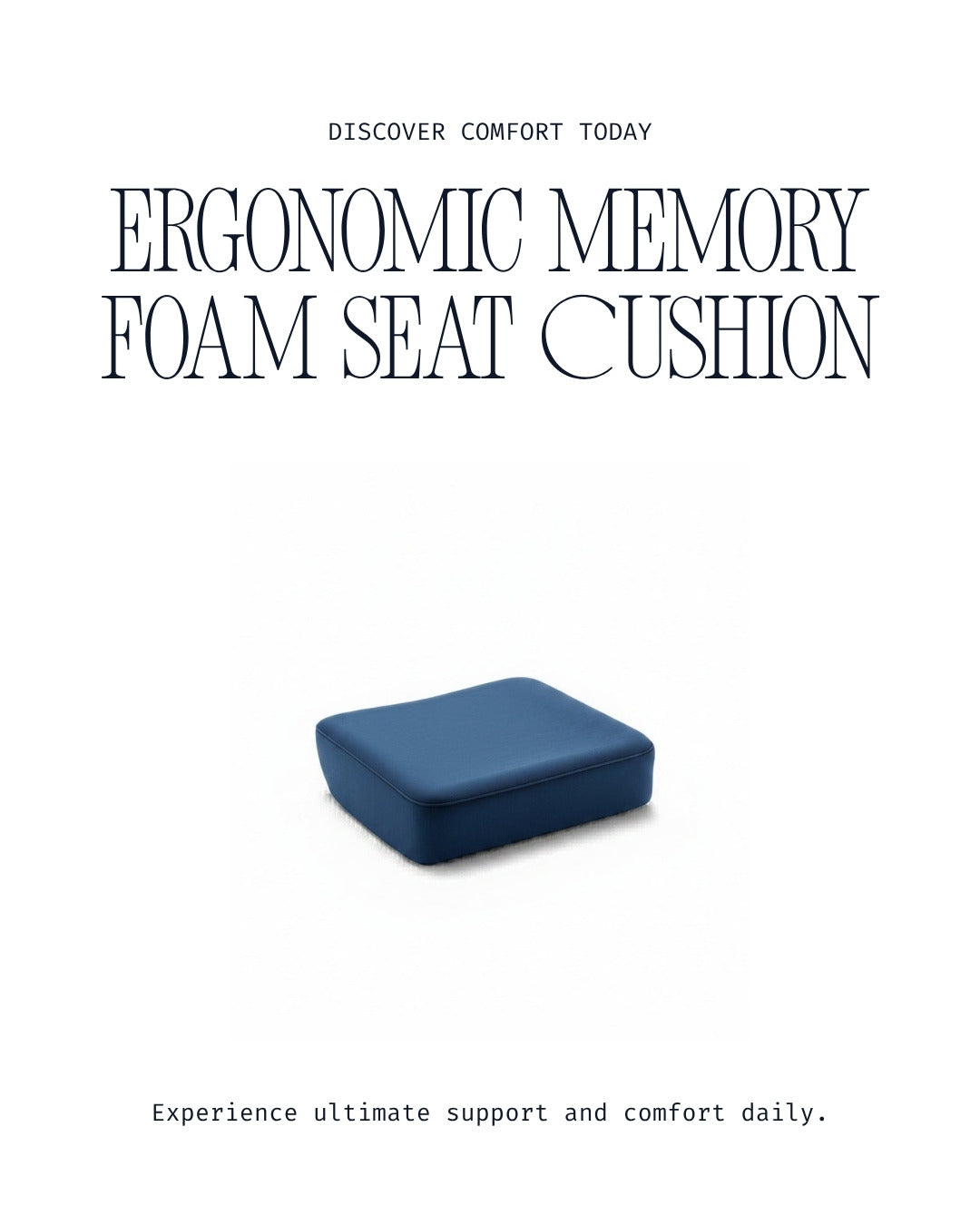 Uniqoro Memory Foam Seat Cushion Design 3