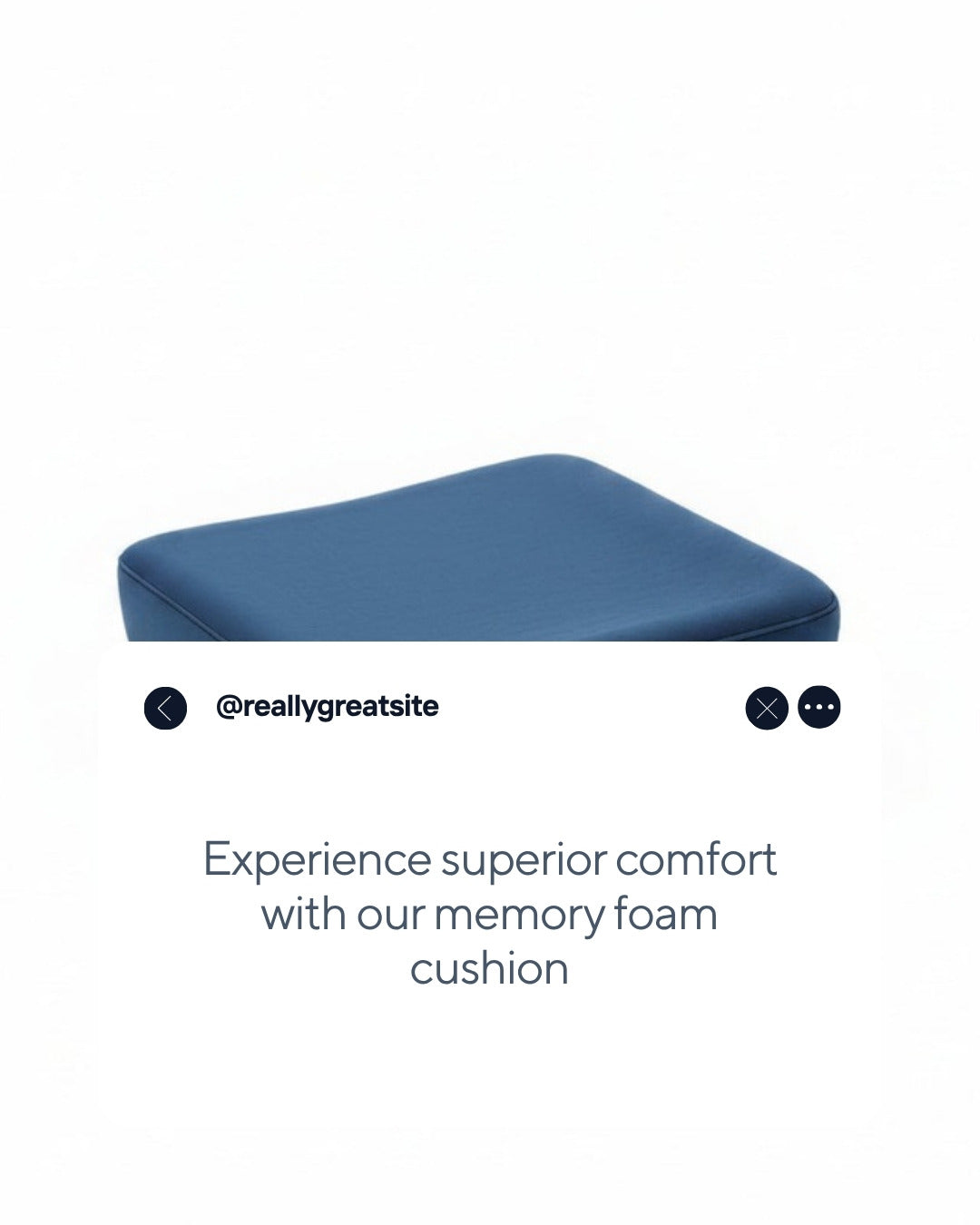 Uniqoro Memory Foam Seat Cushion Design 4
