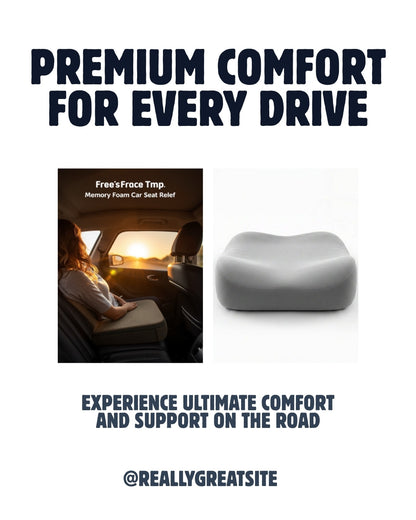 Uniqoro Memory Foam Car Seat Cushion Design 2