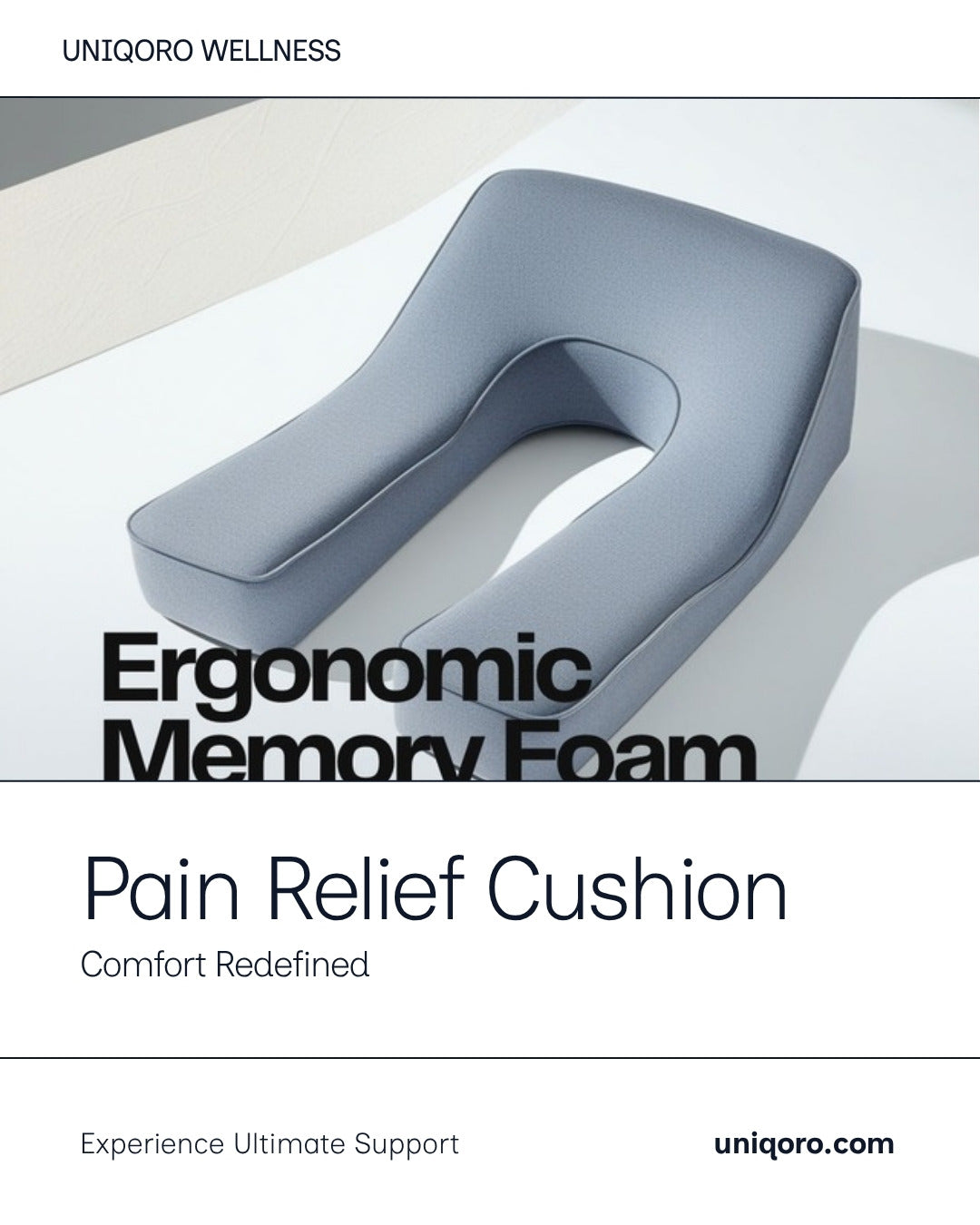 Uniqoro Memory Foam Chair Cushion Design 4