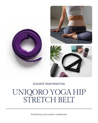 Uniqoro Yoga Hip Stretch Belt Design 3