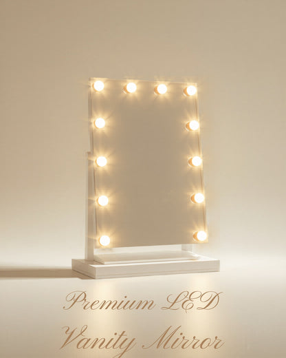 LED Vanity Mirror with 15 Bulbs – Studio Makeup Lighting