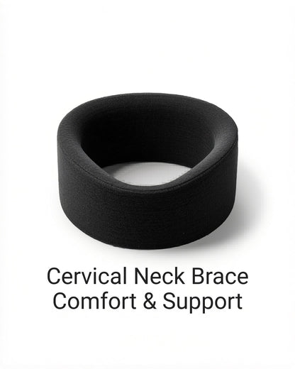 Cervical Neck Brace – Adjustable Spine Alignment Pain Collar