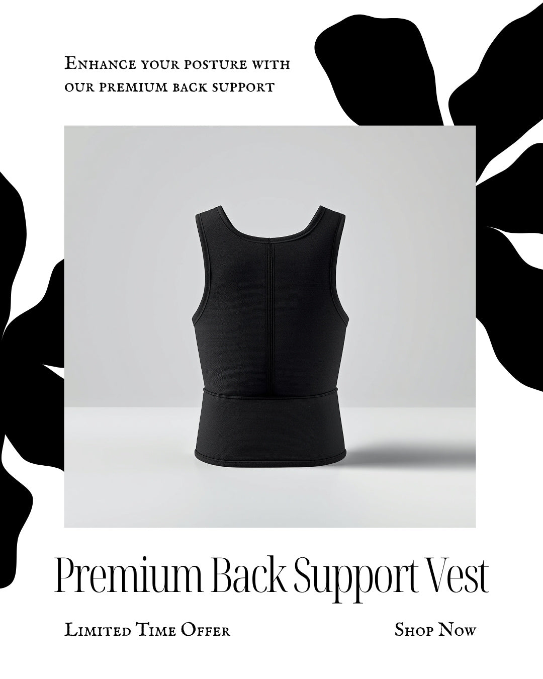 Humpback Posture Corrector – Adjustable Thoracic Back Brace