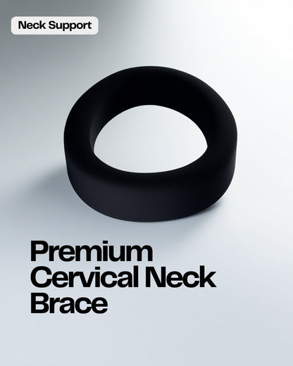 Cervical Neck Brace – Adjustable Spine Alignment Pain Collar