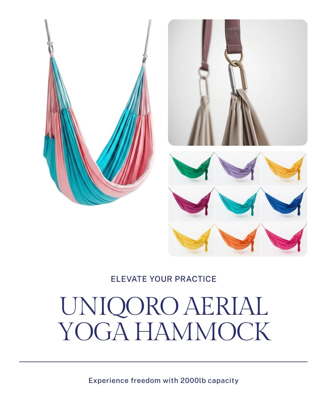Uniqoro Aerial Yoga Hammock Design 3