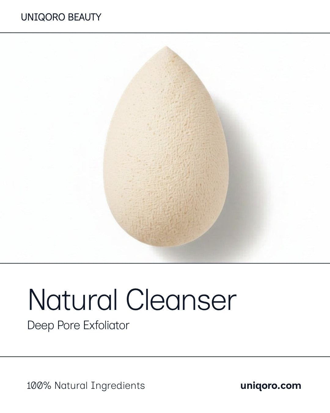 Uniqoro Konjac Facial Sponge Design 4