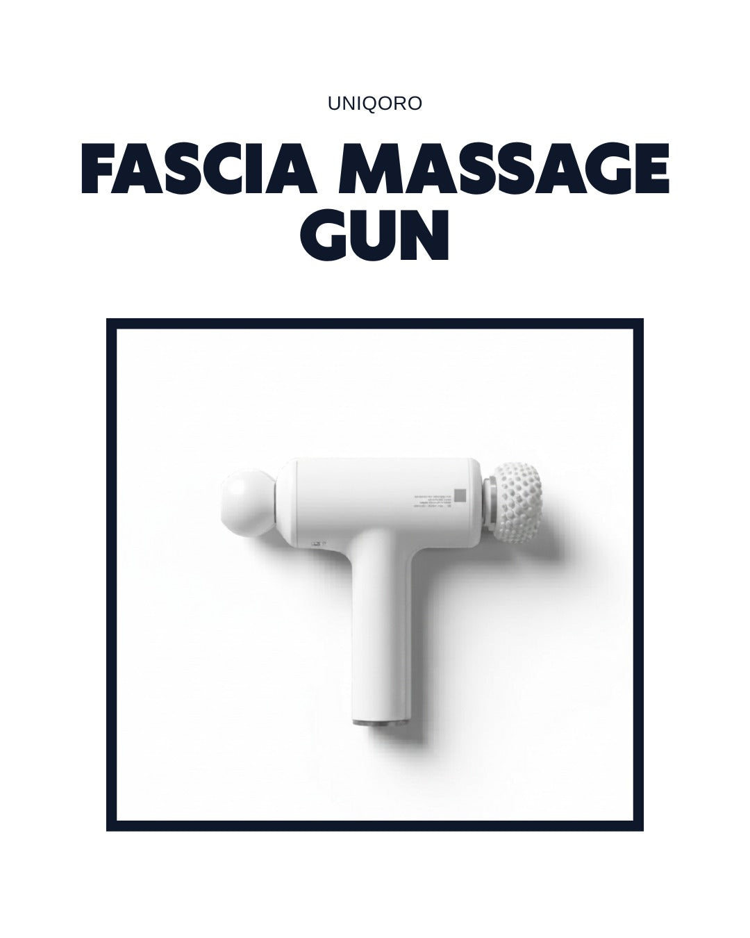 Uniqoro Fascia Massage Gun 16 Heads Professional Deep Tissue