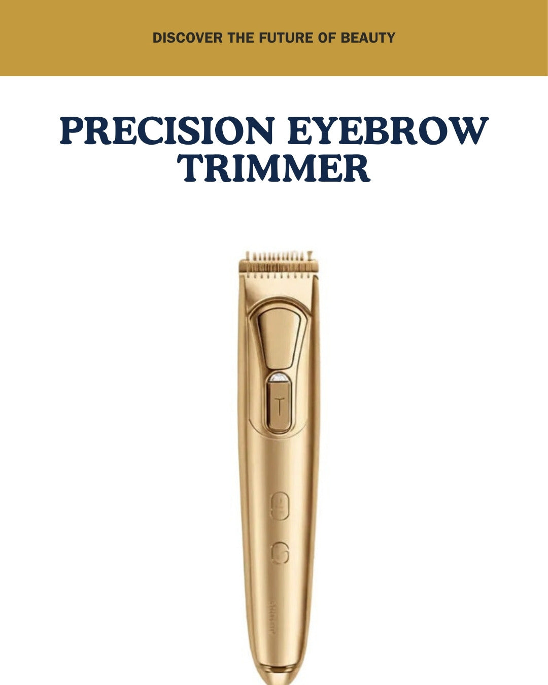 Uniqoro Electric Eyebrow Trimmer Design 2