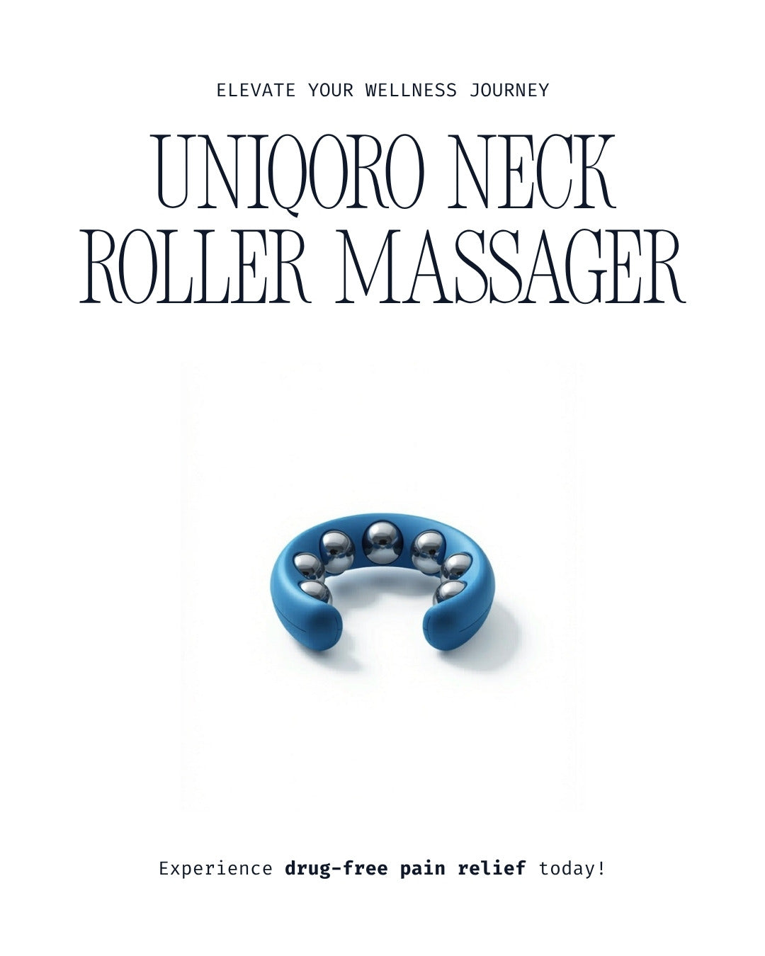 Uniqoro Neck Roller Massager Design 2