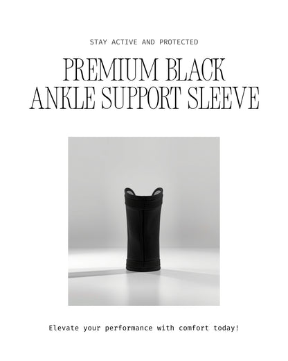 Ankle Support Brace – Compression Sleeve Sports Sprain Recovery