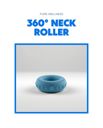 Neck Roller Massager – 360° 6-Ball Manual Trigger Point