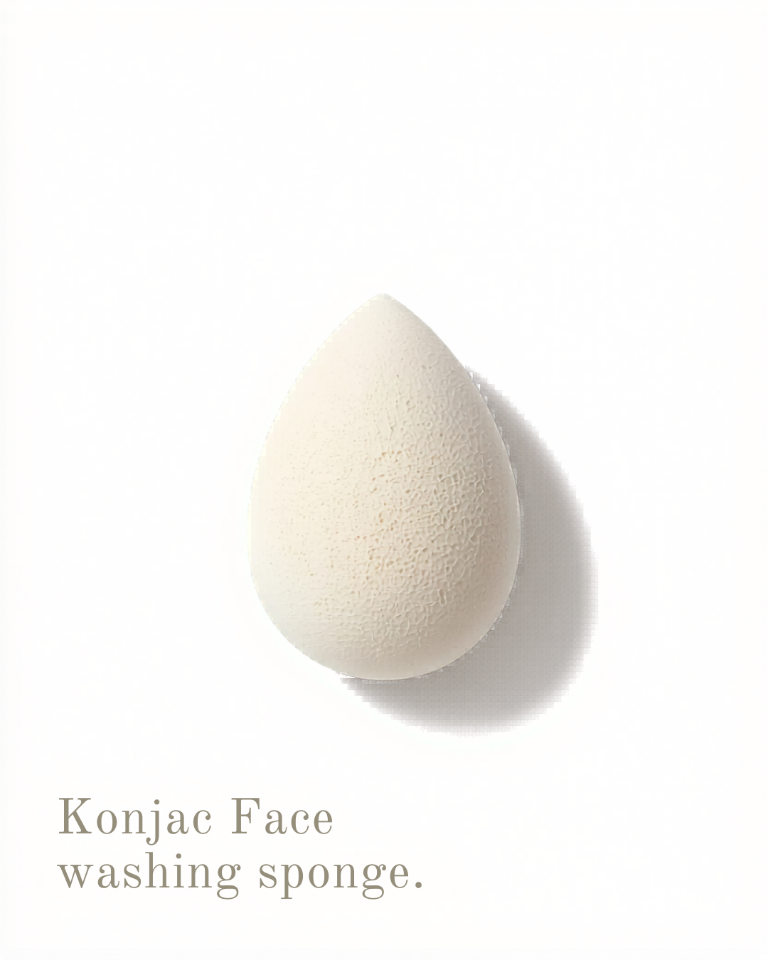 Konjac Facial Sponge – Natural Deep Pore Cleanser & Exfoliator