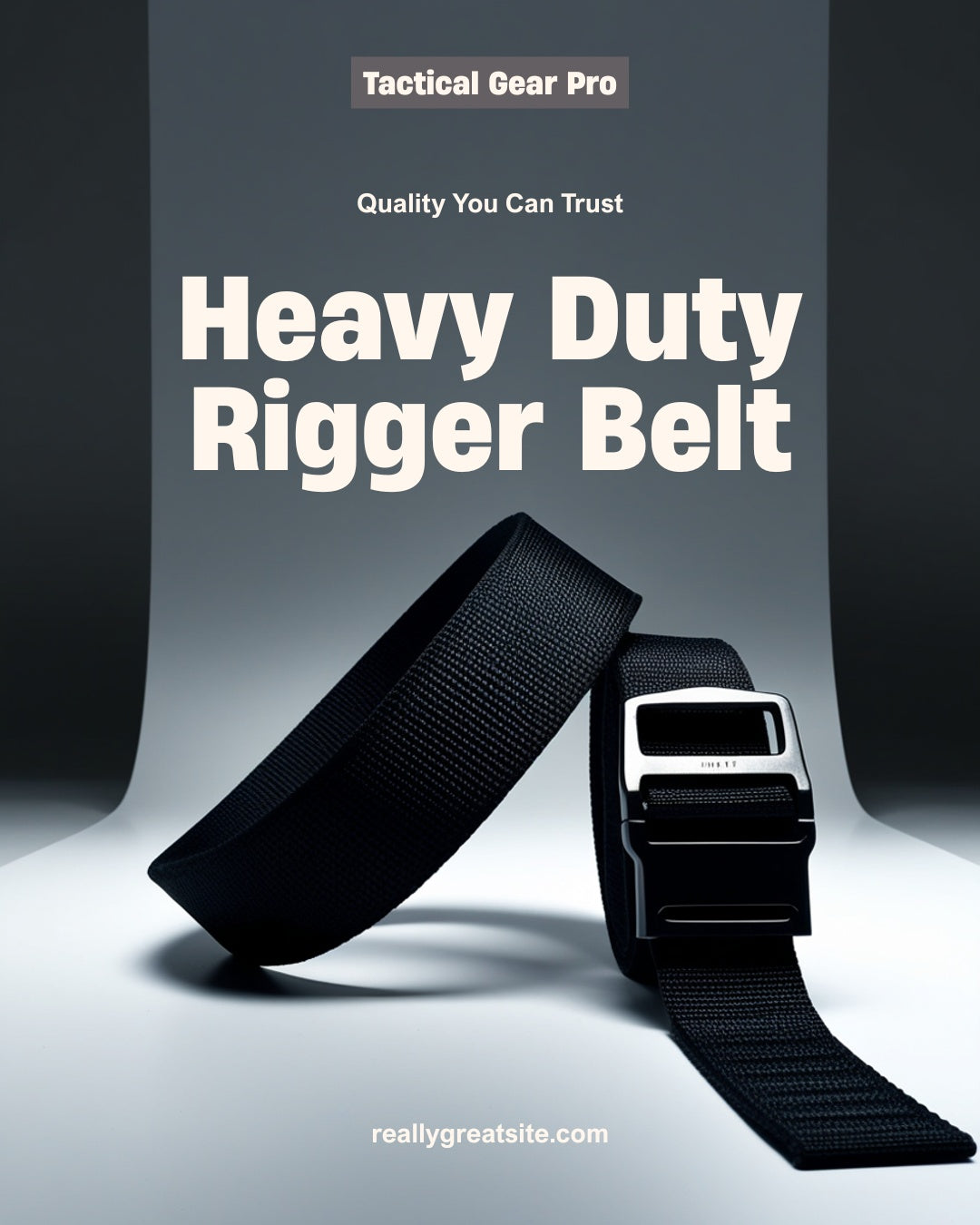 Military Tactical Belt – Heavy Duty Outdoor Nylon Training