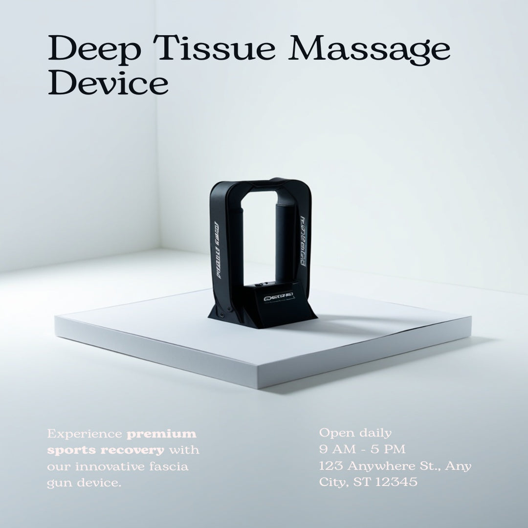 Fascia Massage Gun – 16 Heads Full Body Deep Tissue Relief
