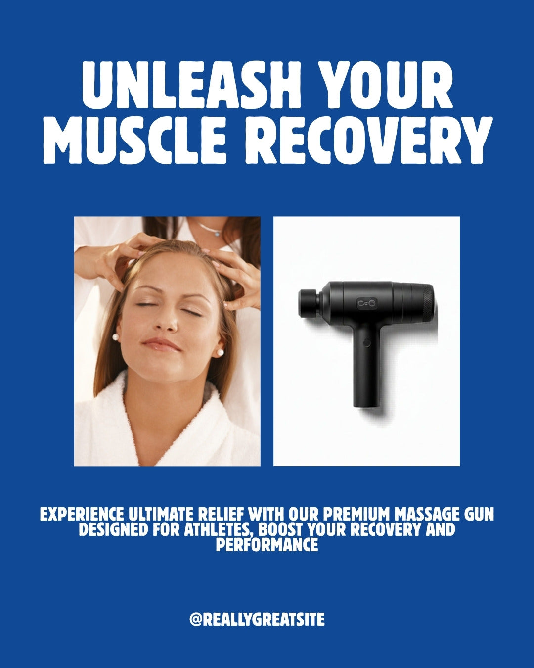 Uniqoro Massage Gun Deep Tissue Design 2