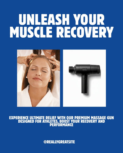 Uniqoro Massage Gun Deep Tissue Design 2