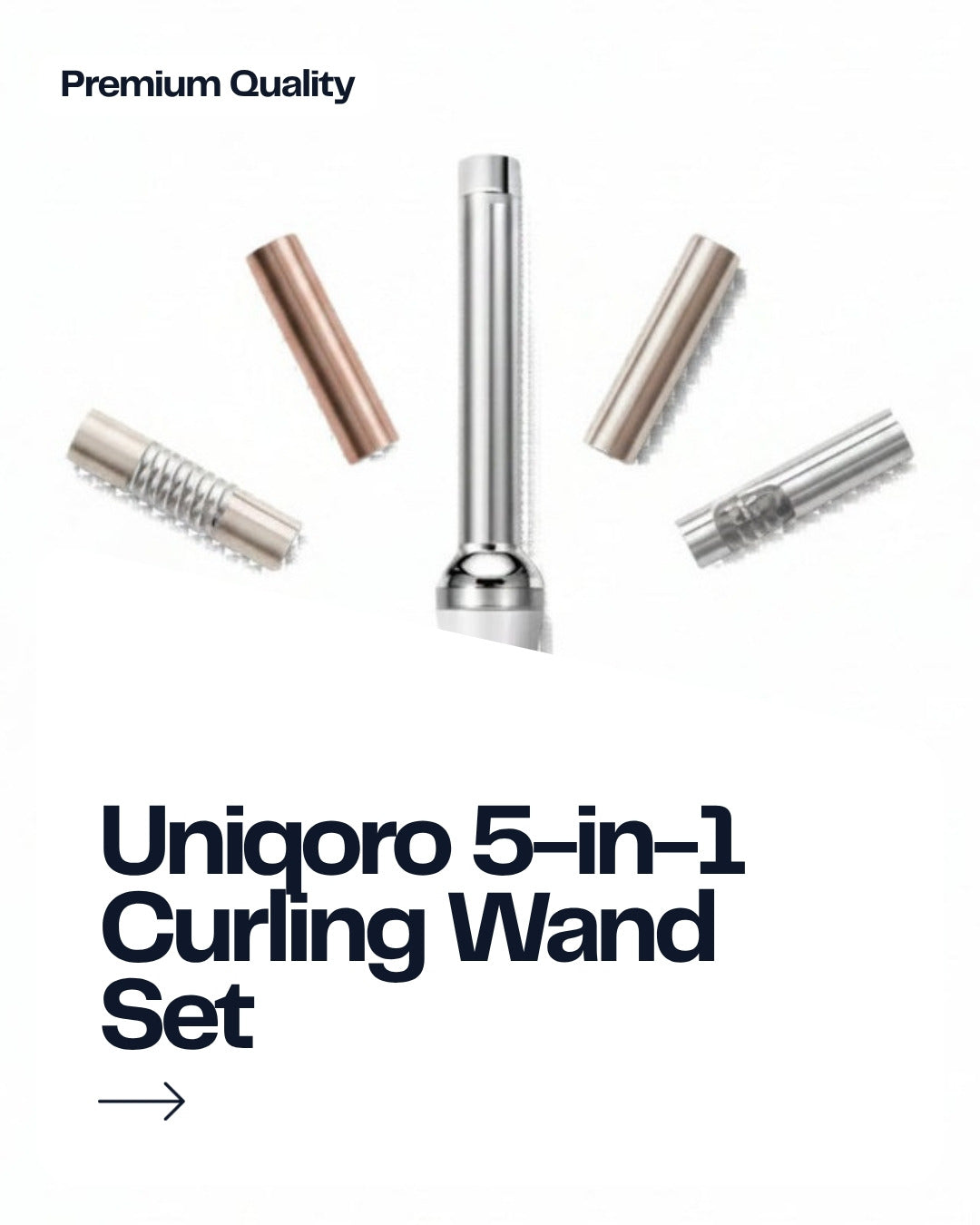 Uniqoro 5-in-1 Curling Wand Set Design 3
