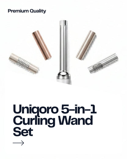 Uniqoro 5-in-1 Curling Wand Set Design 3