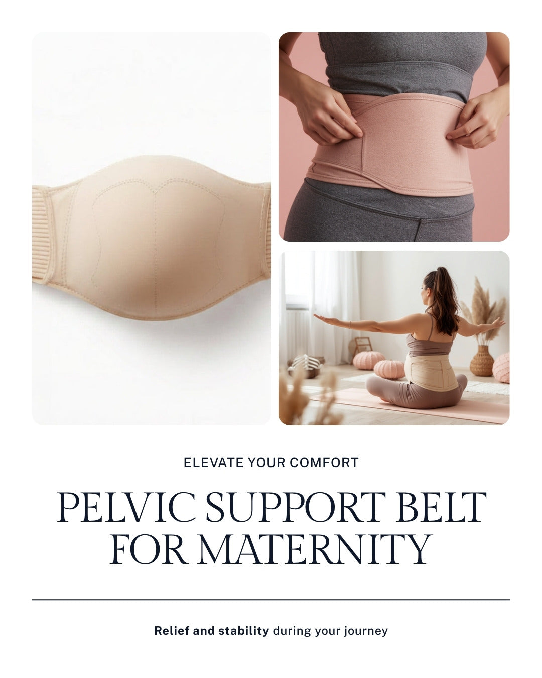 Uniqoro Pelvic Support Belt Maternity Sacroiliac Joint Pain Relief