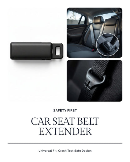 Uniqoro Car Seat Belt Extender Universal Safety Buckle Extension