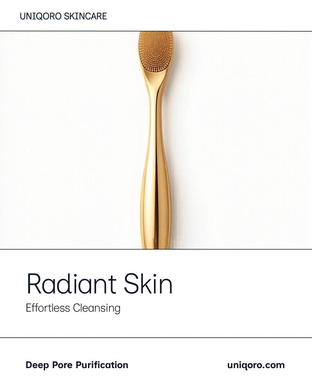 Uniqoro Ultrasonic Skin Scrubber Design 2