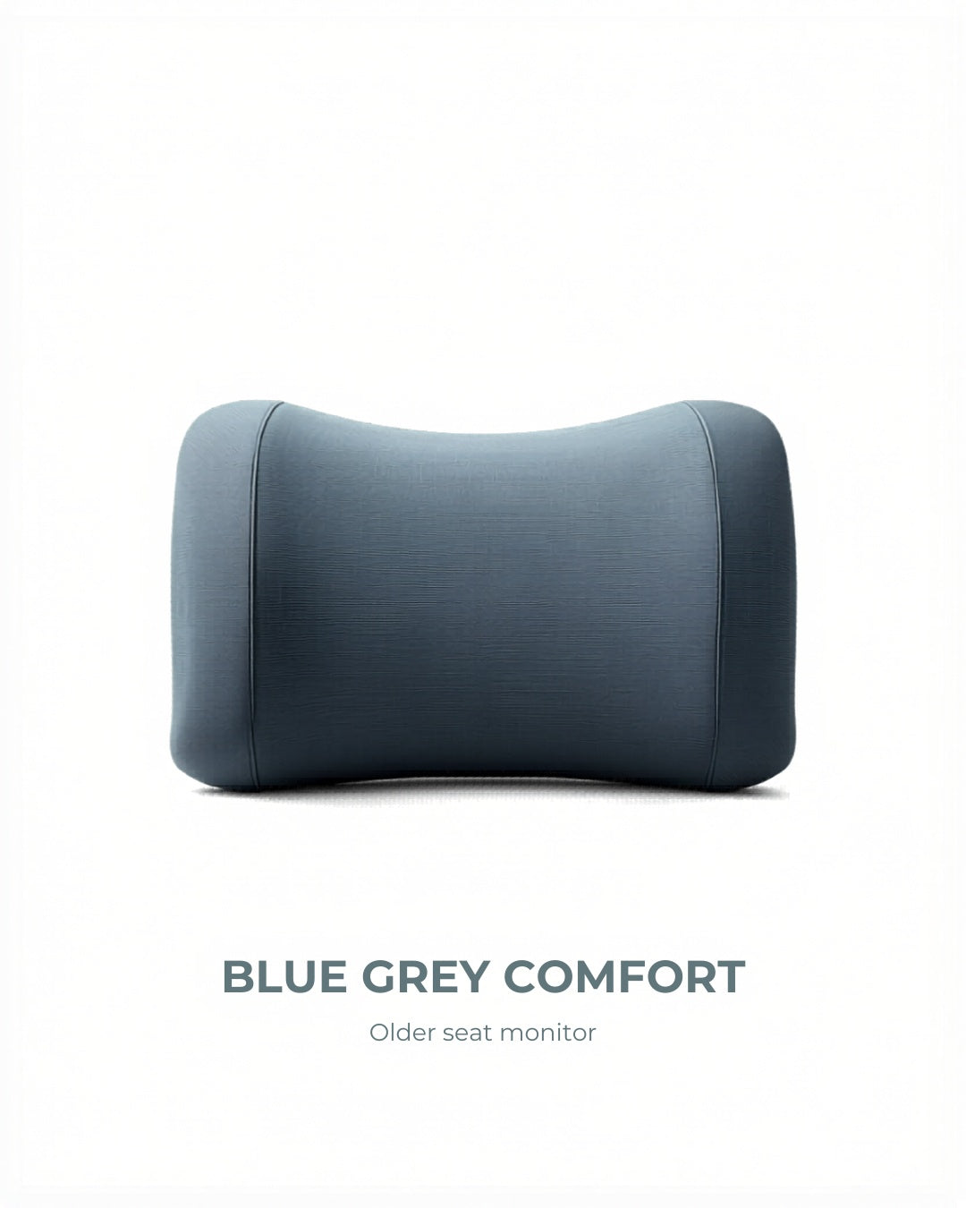Memory Foam Car Headrest & Lumbar Support – Driver Comfort