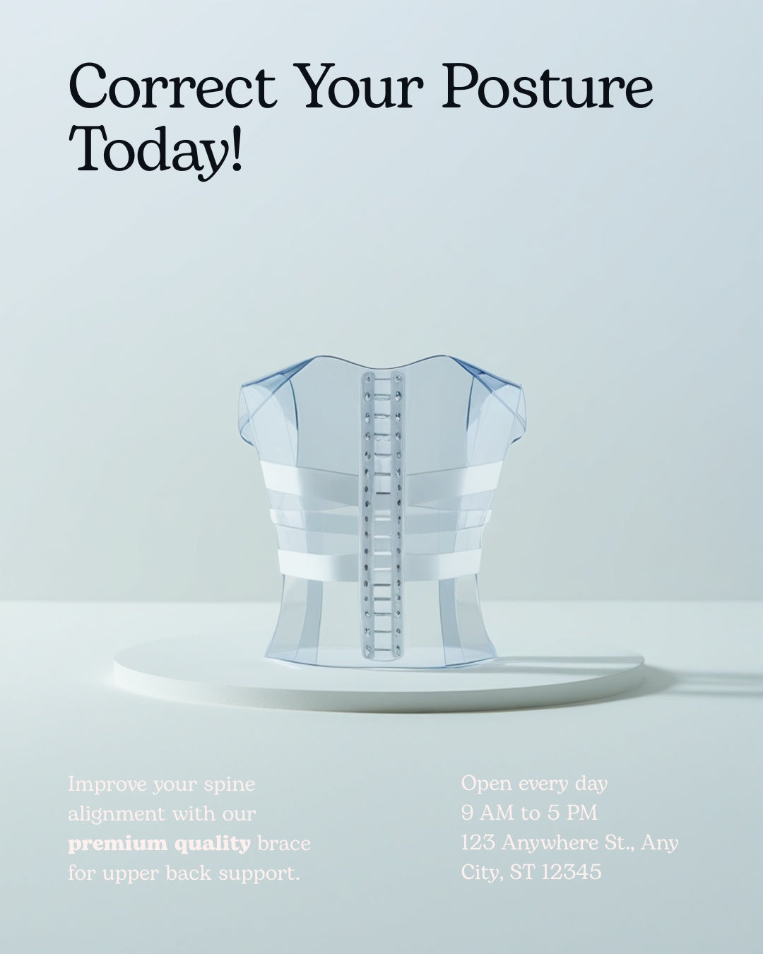 Invisible Posture Corrector – Under Clothing Shoulder Alignment