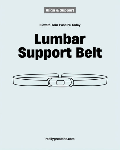 Magnetic Posture Corrector Belt – Spine Alignment Therapy