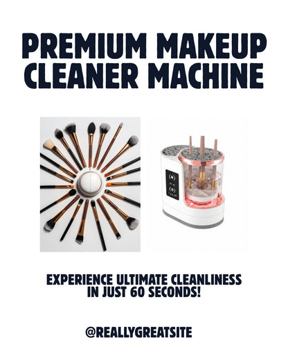 Uniqoro 4-in-1 Electric Makeup Brush Cleaner UV Sterilizer