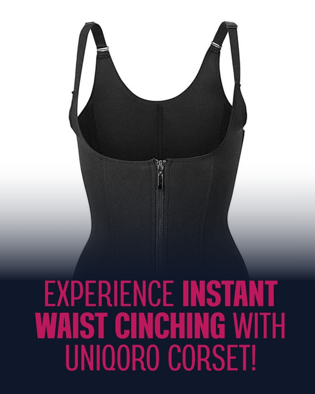 Uniqoro Waist Trainer Corset Women Workout Body Shaper