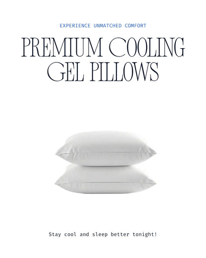 Uniqoro Cooling Gel Memory Foam Pillows Design 4