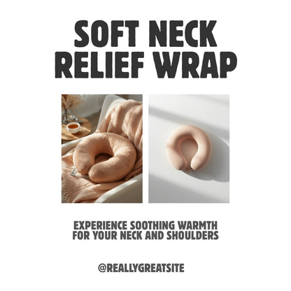 USB Heated Neck Pillow – Memory Foam Cervical Pain Relief
