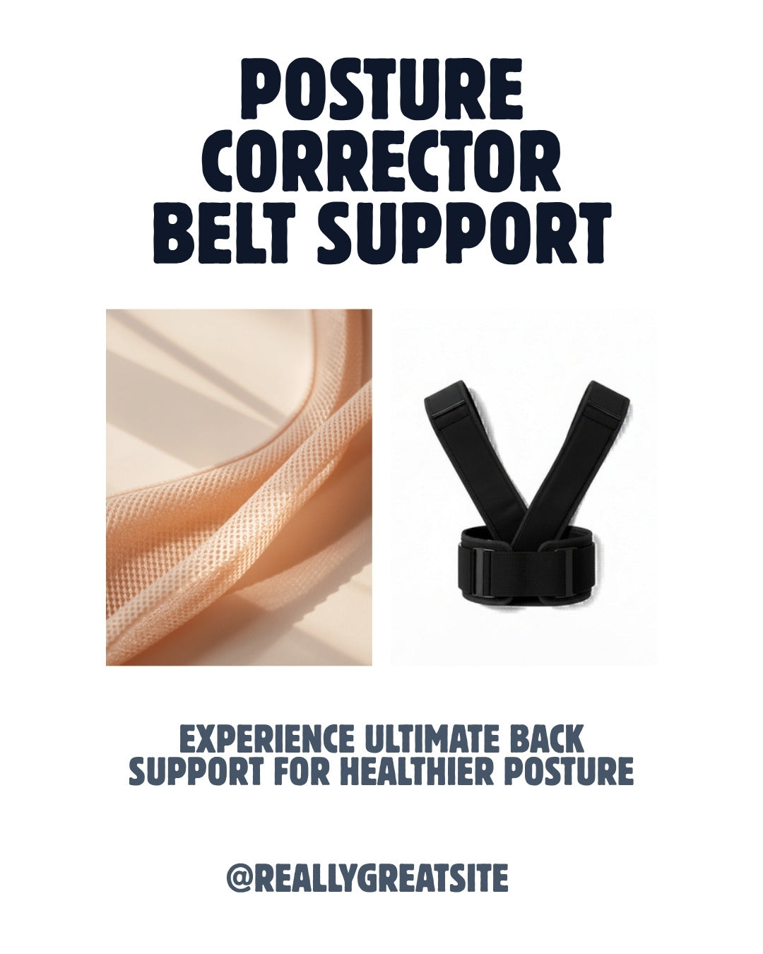 Uniqoro Posture Corrector Belt Anti-Humpback Back Support