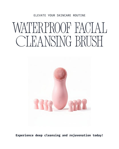 Uniqoro Waterproof Facial Cleansing Brush Design 3