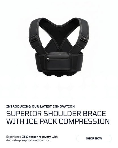 Uniqoro Shoulder Brace with Ice Pack Design 2