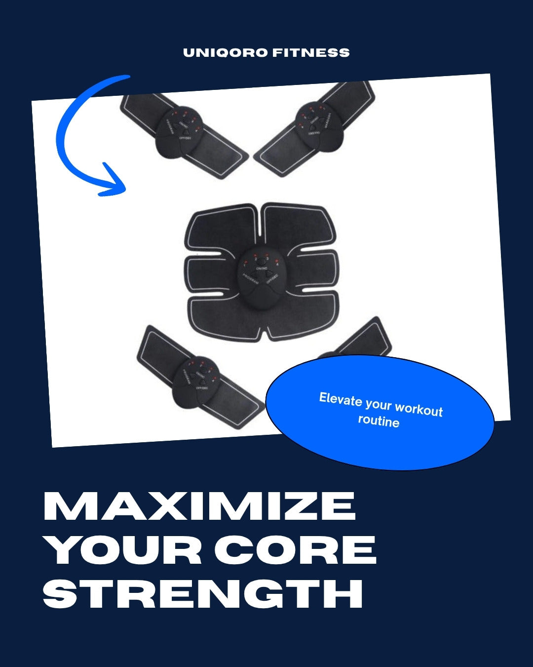 Uniqoro EMS Abs Trainer Design 4