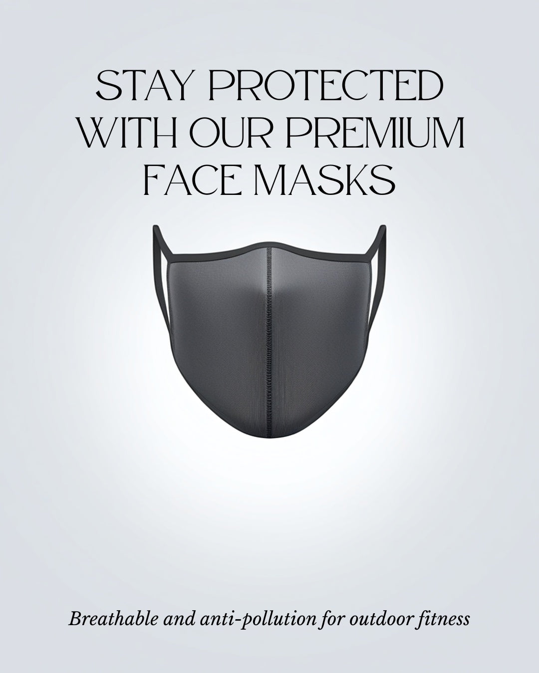 Sports Face Mask – Breathable Anti-Dust Outdoor Training