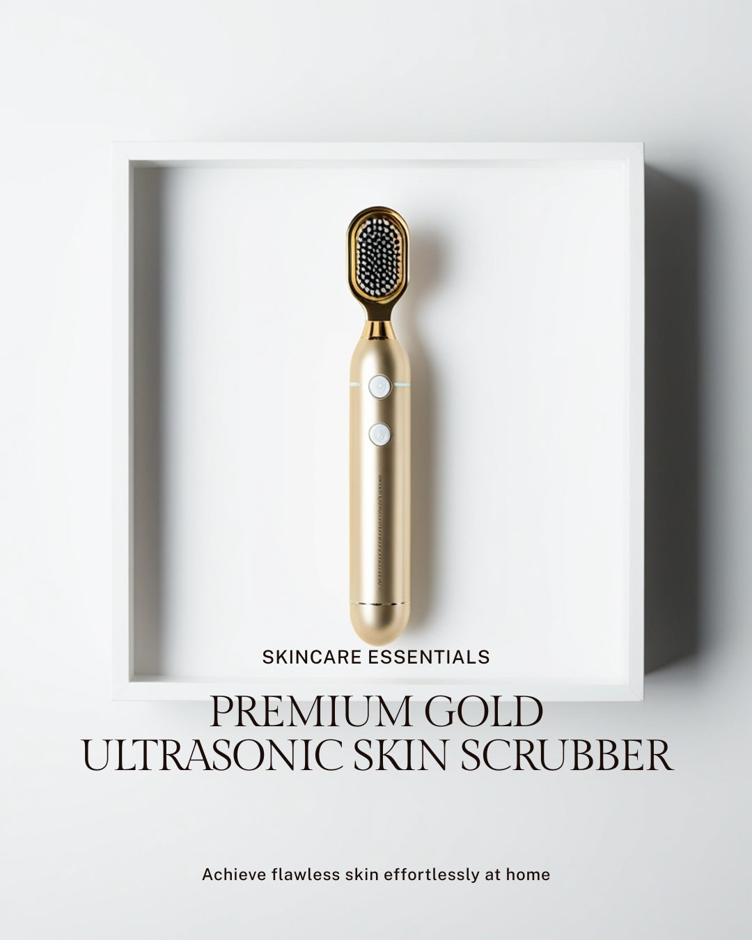 Ultrasonic Skin Scrubber – Electric Blackhead Remover Spatula