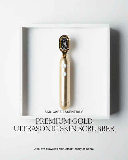Ultrasonic Skin Scrubber – Electric Blackhead Remover Spatula