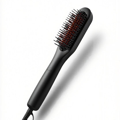 Cordless Hair Straightener Brush – Ionic Anti-Frizz Styling Comb